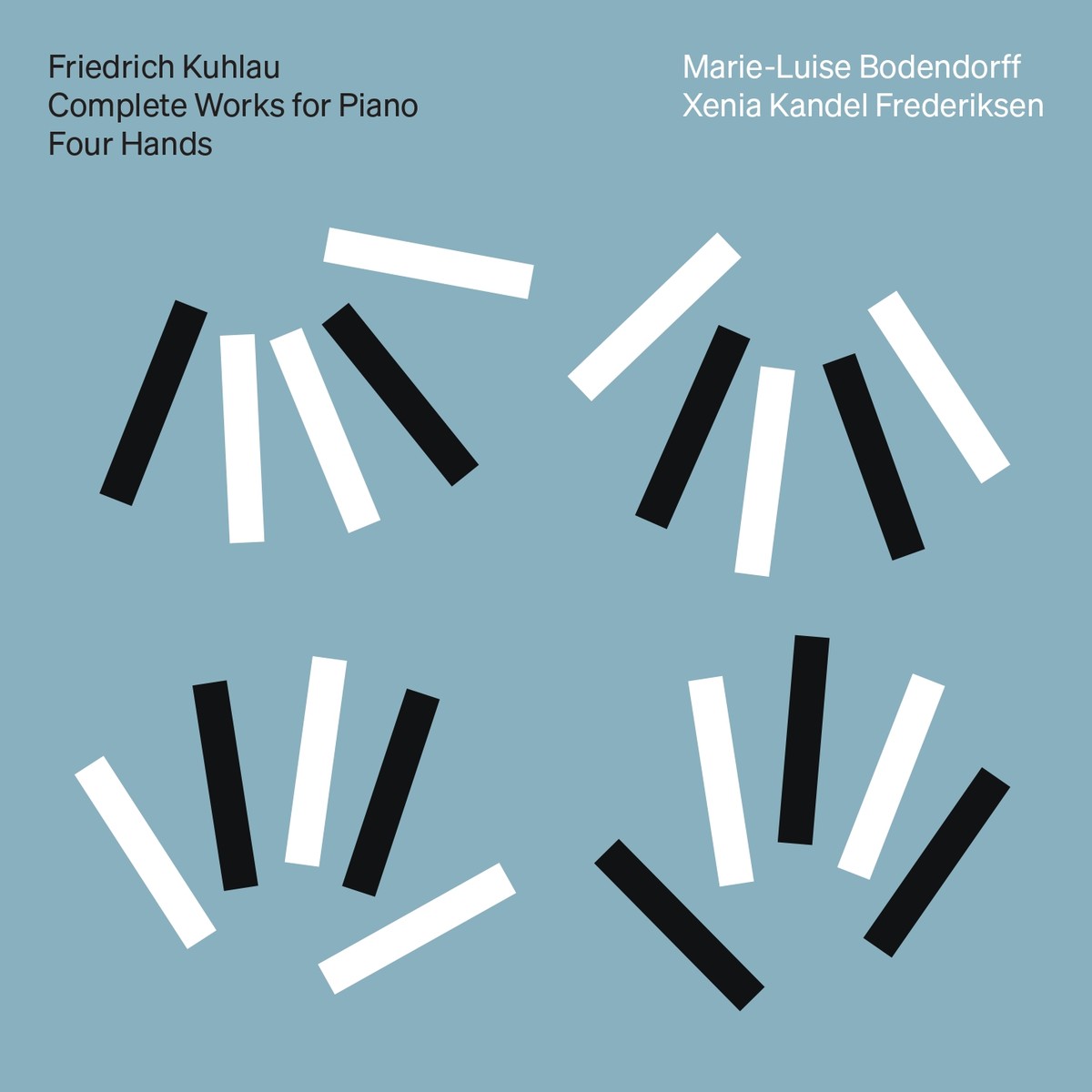 Albumcover: Friedrich Kuhlau – Complete Works for Piano Four Hands